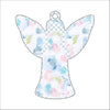 AWA-029 Angel A Ornament | 0.25in. Acrylic Ornament |