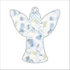AWA-030 Angel B Ornament | 0.25in. Acrylic Ornament |