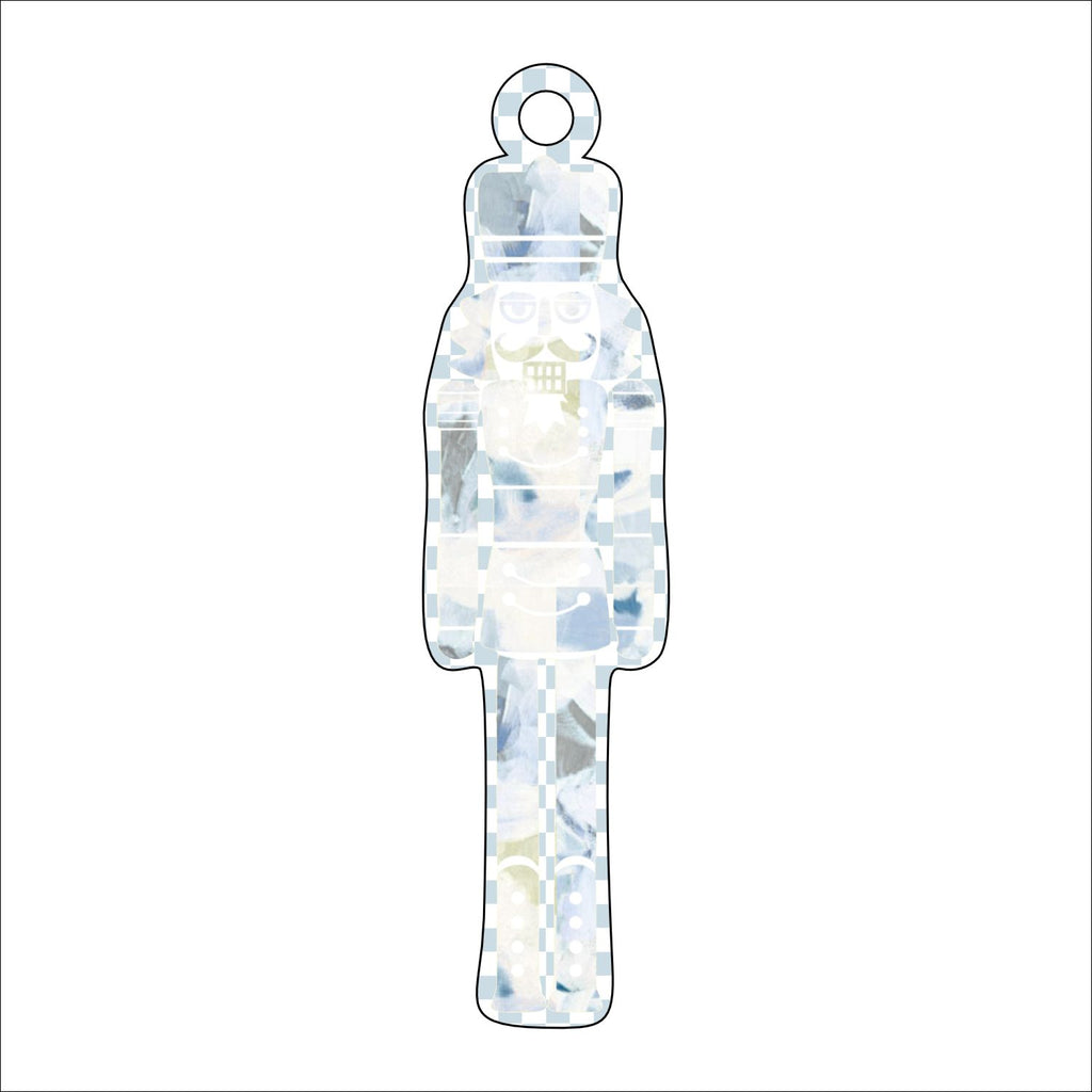 AWA-032 Nutcracker Ornament | 0.25in. Acrylic Ornament | Mix and Match (any 10+)