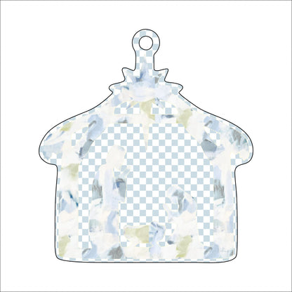 AWA-033 Nativity Ornament | 0.25in. Acrylic Ornament |