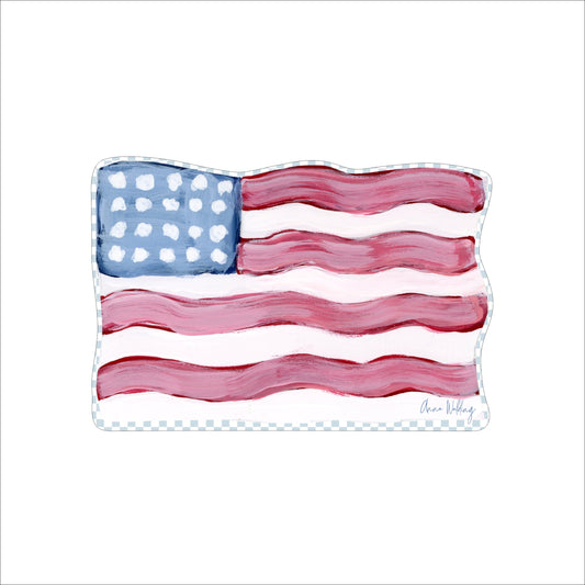 AWA-03 American Flag | 0.75in. Acrylic Cutout |