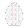 AWA-052 Egg Pink White Small | 0.75in. Acrylic |