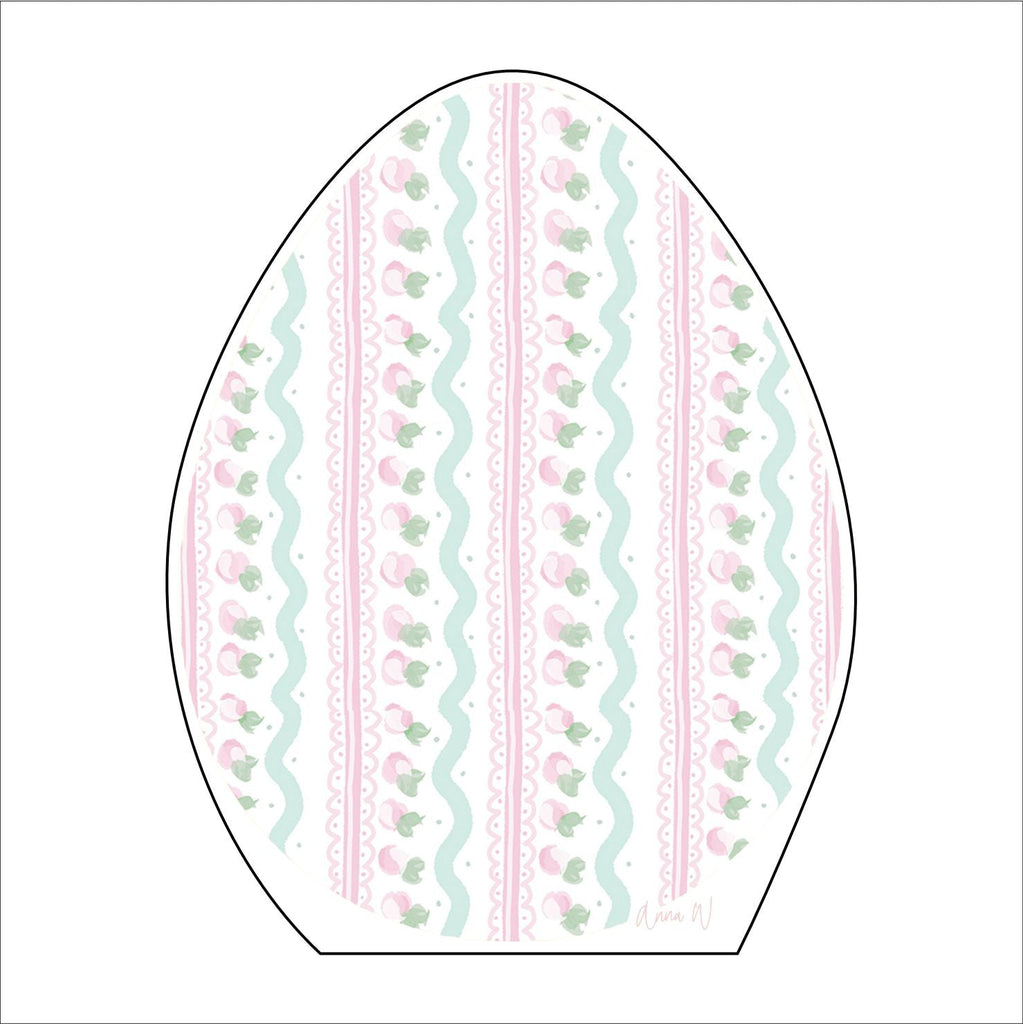 AWA-053 Egg Pink White Medium | 0.75in. Acrylic |