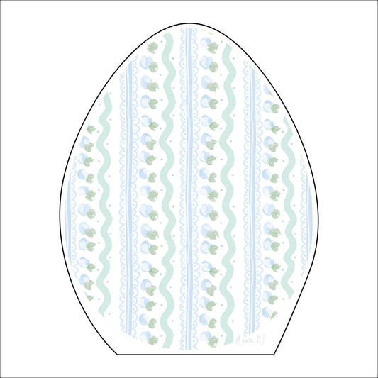 AWA-056 Egg Blue White Medium | 0.75in. Acrylic | Case Bundle of 25