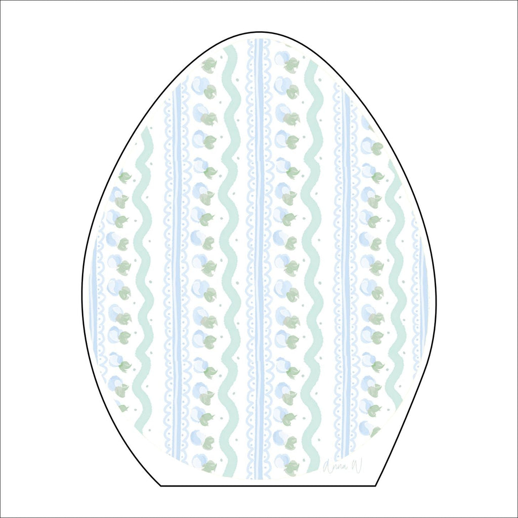 AWA-056 Egg Blue White Medium | 0.75in. Acrylic |