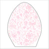 AWA-059 Pink Bow Egg Small | 0.75in. Acrylic |