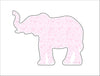 Pink Elephant | 0.75in. Acrylic Cutout |