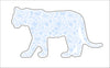 Blue Tiger | 0.75in. Acrylic Cutout |