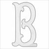 AWA-065 Letter B | 0.75in. Acrylic Contour | Case Bundle of 25