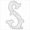 AWA-066 Letter S | 0.75in. Acrylic Contour | Case Bundle of 25