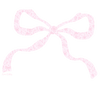 AWA-074 Pink Lace Bow | 0.75in. Acrylic Contour |