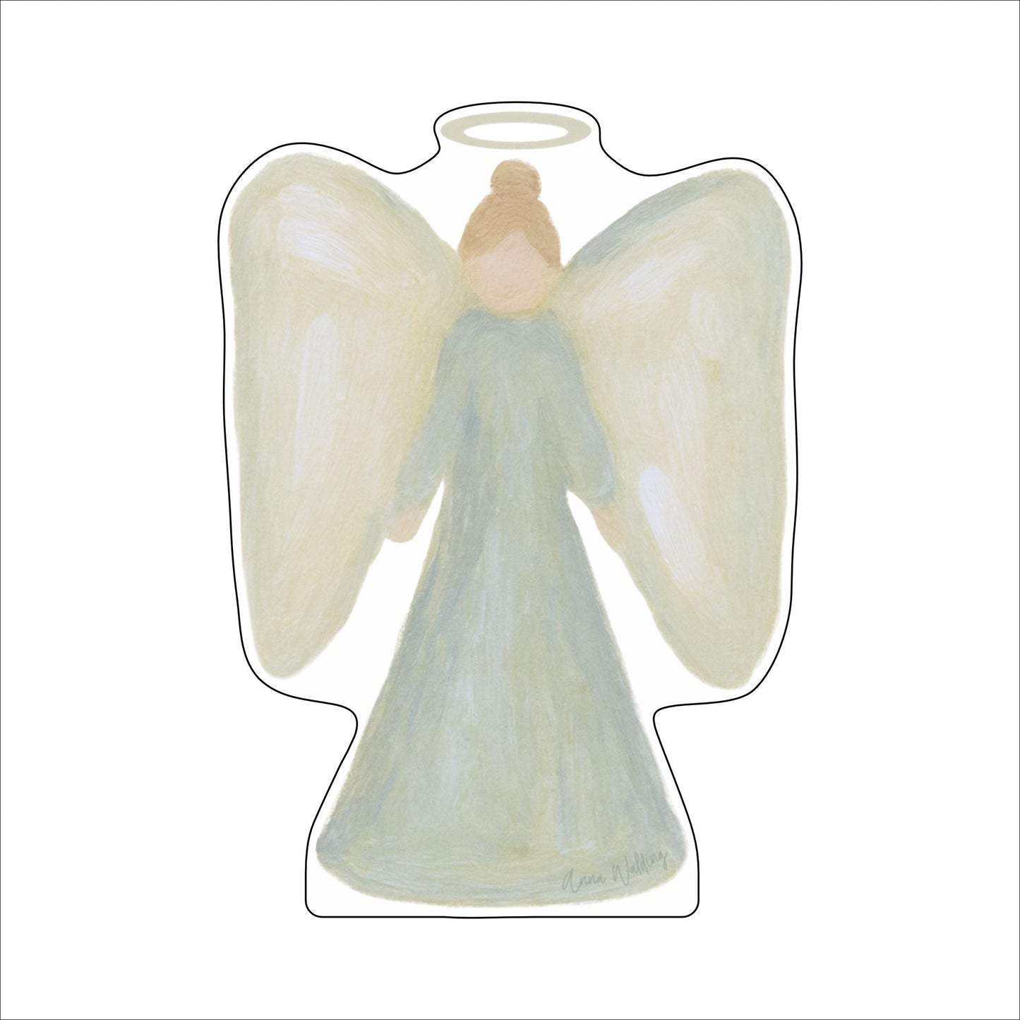 AWA-077 Angel C | 0.75Acrylic Contour | Case of 25