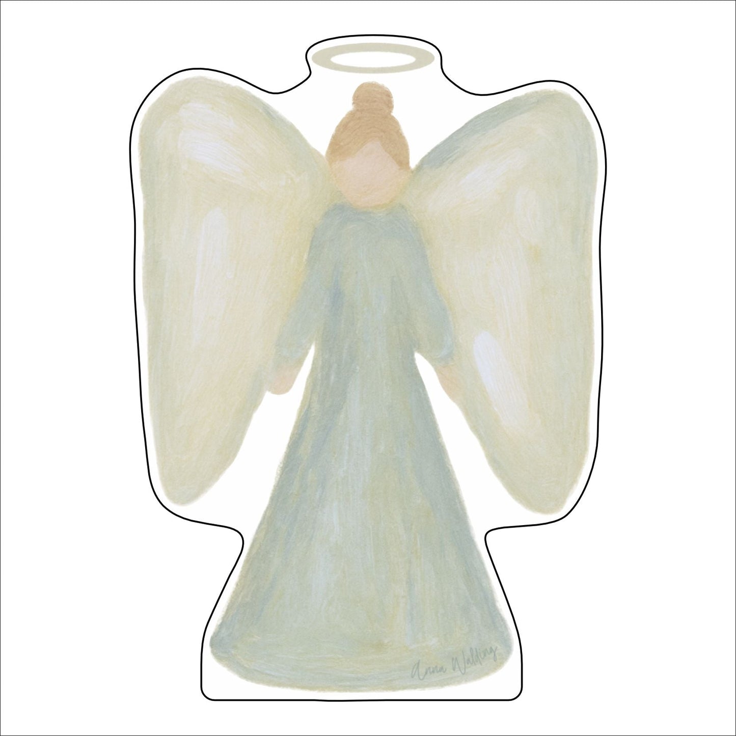 AWA-078 Angel C Mini | 0.50Acrylic Mini | Case of 25