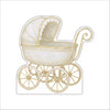 AWA-080 Baby Carriage | 0.75Acrylic Contour | Case of 25
