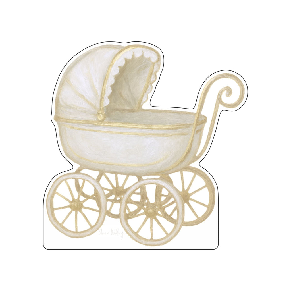 AWA-080 Baby Carriage | 0.75Acrylic Contour |