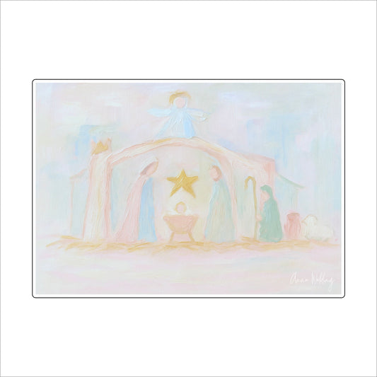 AWA-086 Pastel Nativity | 0.75Acrylic Contour |