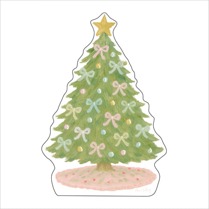 AWA-090 Abstract Bow Tree | 0.50in. Acrylic Contour |