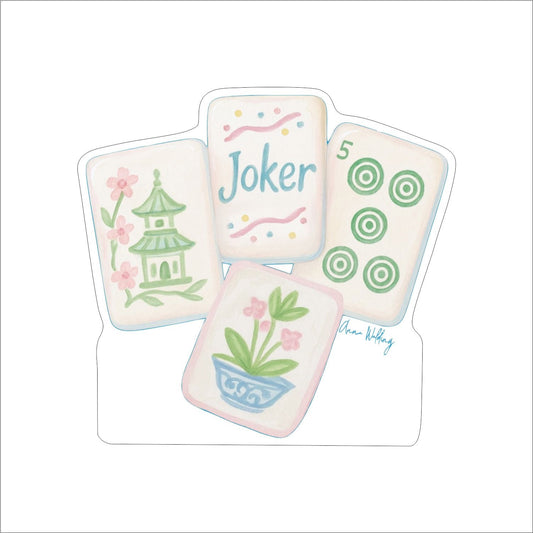 AWA-092 Pastel Mahjong Mini | 0.50Acrylic Mini |