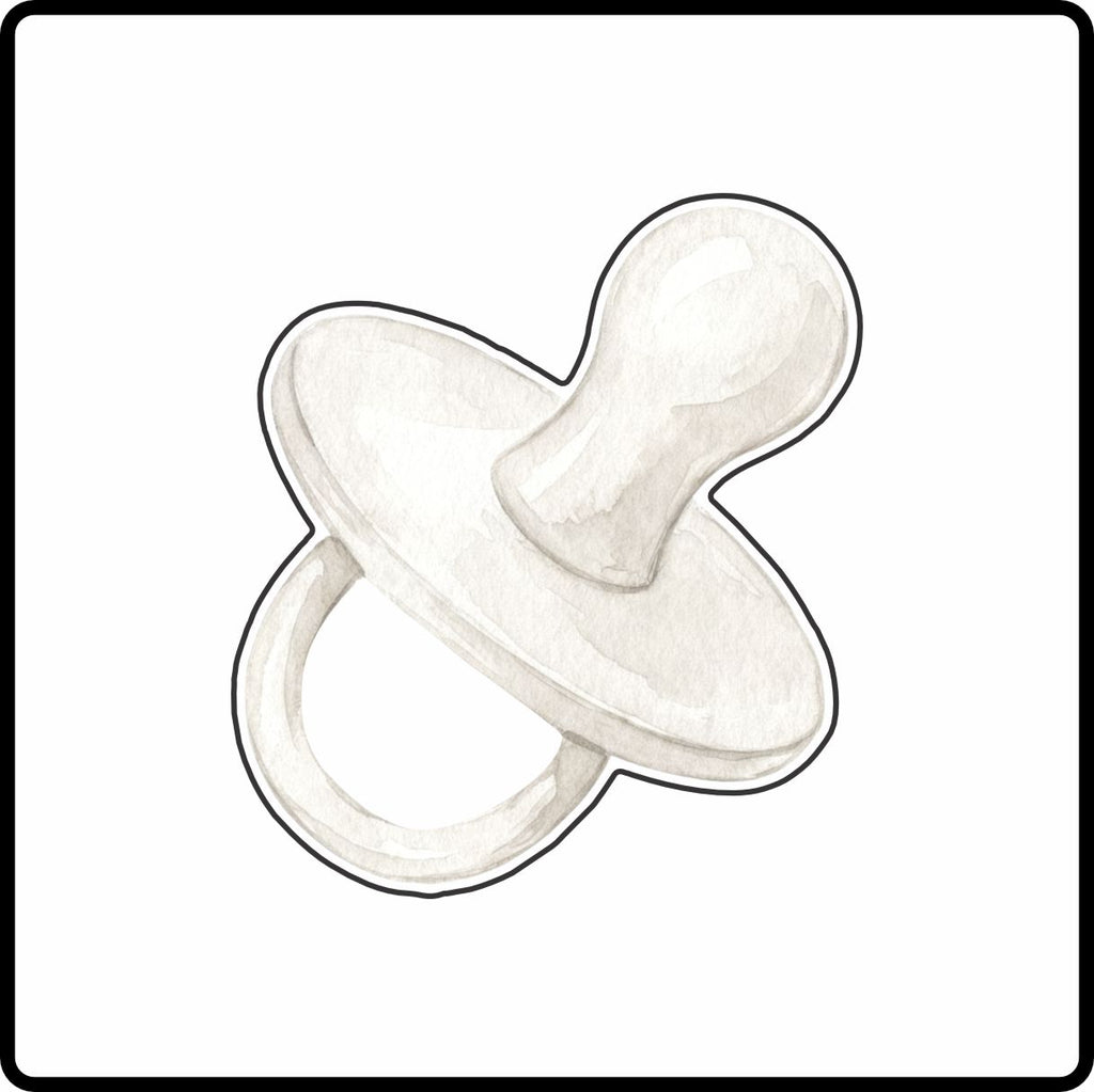 AWA-109 Pacifier Charm | 0.125Acrylic Magnet | Case of 25