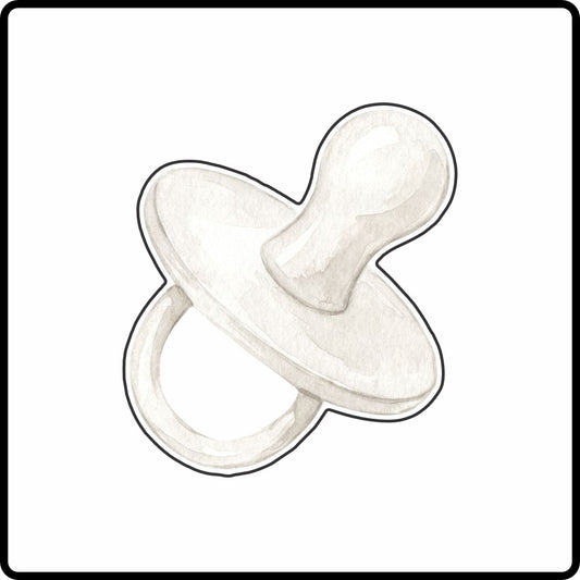 AWA-109 Pacifier Charm | 0.125Acrylic Magnet | Case of 25