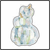 AWA-110 Blue Pumpkin Charm | 0.125Acrylic Magnet | Case of 25