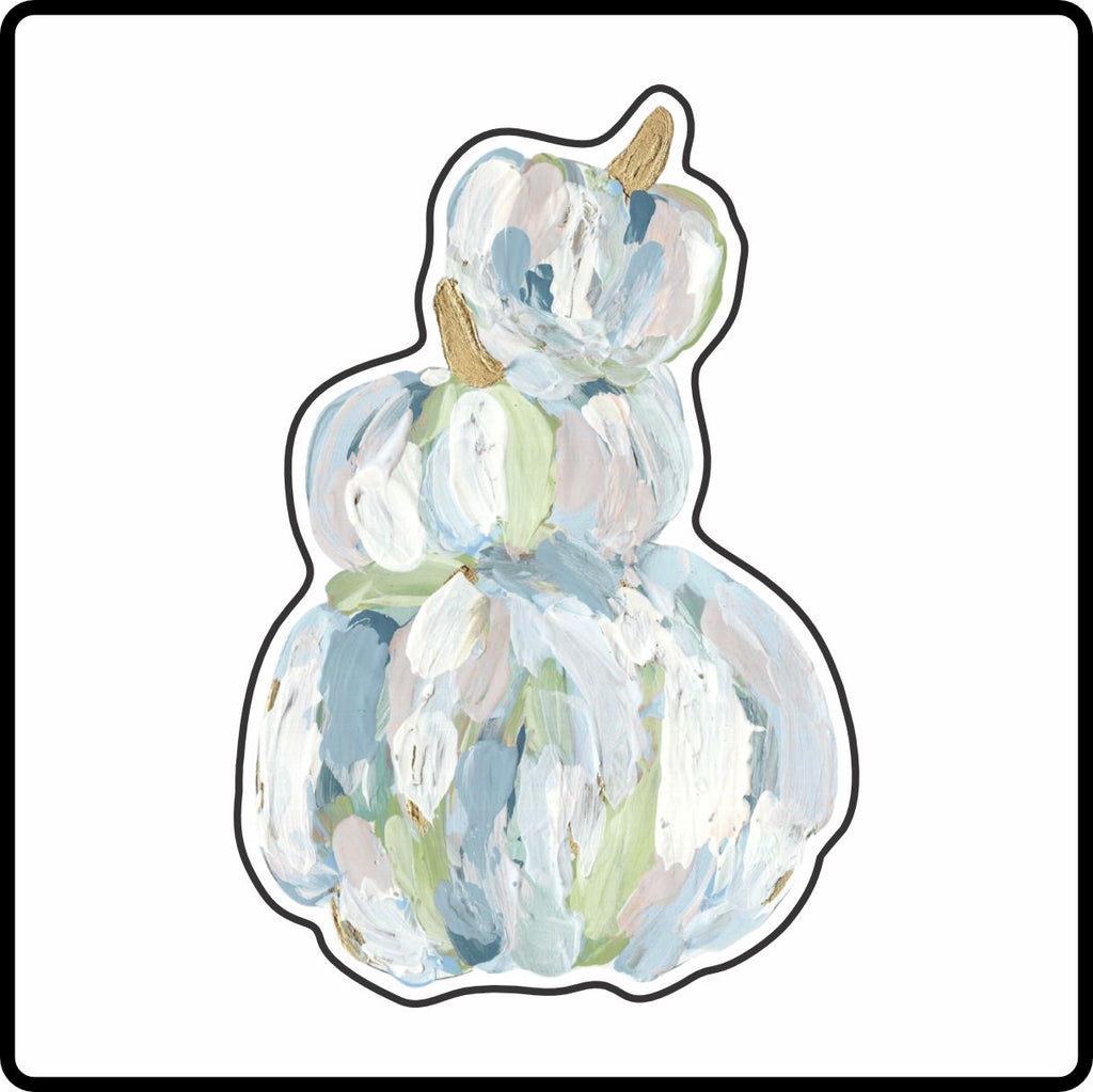 AWA-110 Blue Pumpkin Charm | 0.125Acrylic Magnet | Case of 25