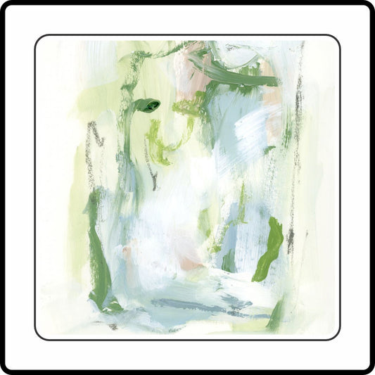 AWA-111 Blur Abstract Charm | 0.125Acrylic Magnet | Case of 25