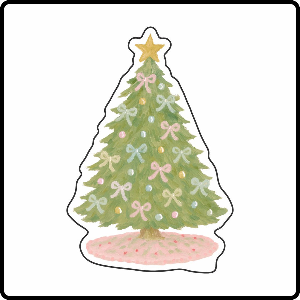 AWA-115 Christmas Tree Charm | 0.125Acrylic Magnet | Case of 25