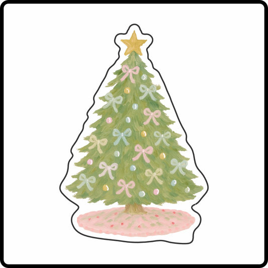 AWA-115 Christmas Tree Charm | 0.125Acrylic Magnet | Case of 25