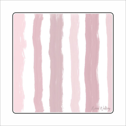 AWA-117 Pink Strip Base | 0.75Acrylic Charm Base with Steel Disc