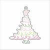 AWA -126 Ribbon Christmas Tree Ornament | 0.25Acrylic Ornament
