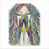 AZD-001 Candle Woman | 0.75Acrylic Contour