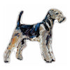 Airedale | 0.50in. Acrylic Mini | Case of 25