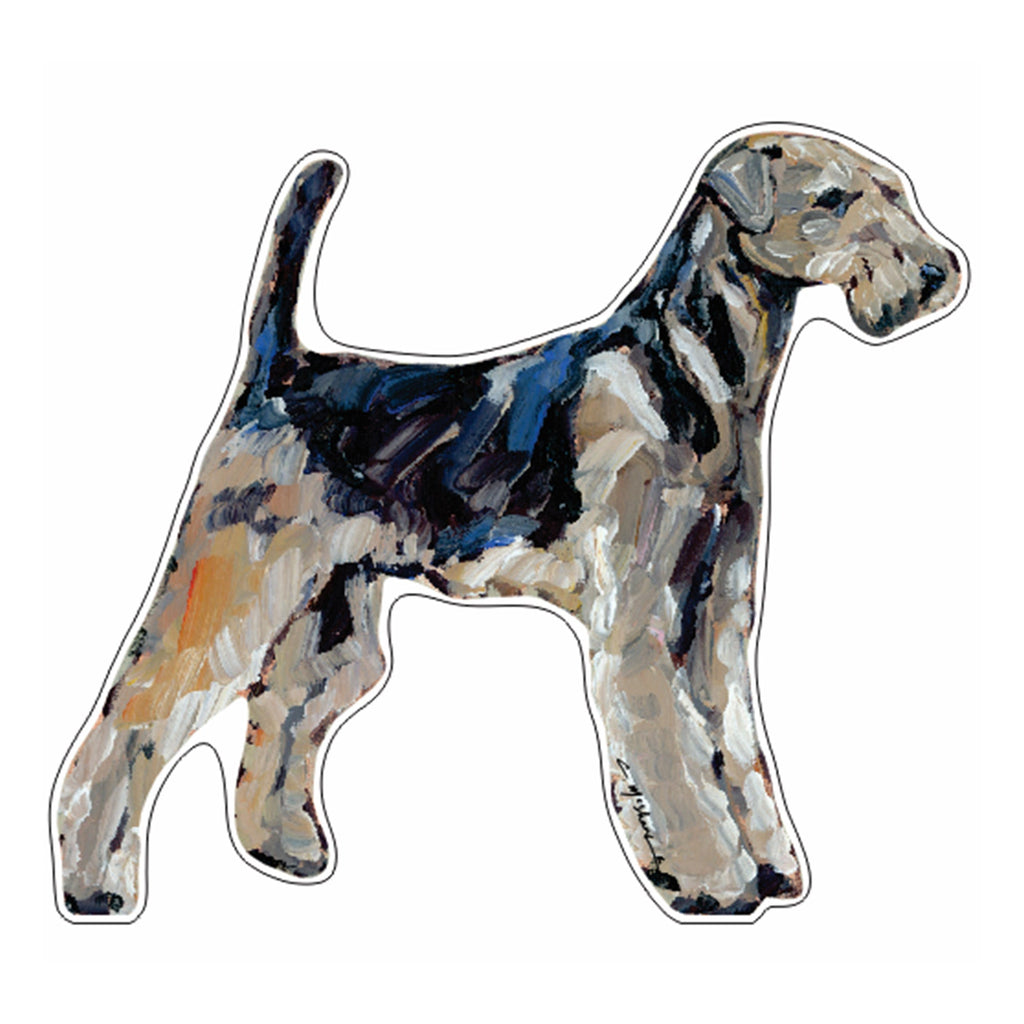 Airedale | 0.50in. Acrylic Mini | Case of 25