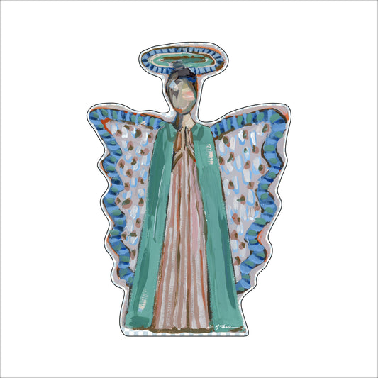 Angel Brunette | 0.50in. Acrylic Mini | Case of 25