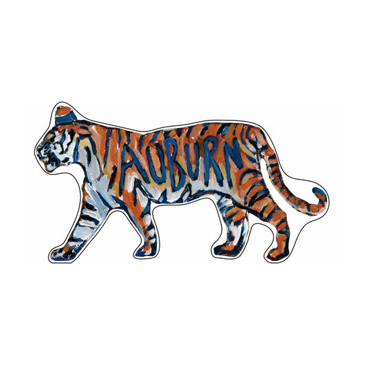 Auburn Tiger II | 0.75in. Acrylic Cutout | Case Bundle any 10+ (Pack of 1)