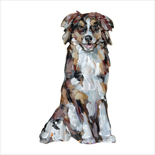 Australian Shepherd Red | 0.75in. Acrylic Shelfie | Case of 25