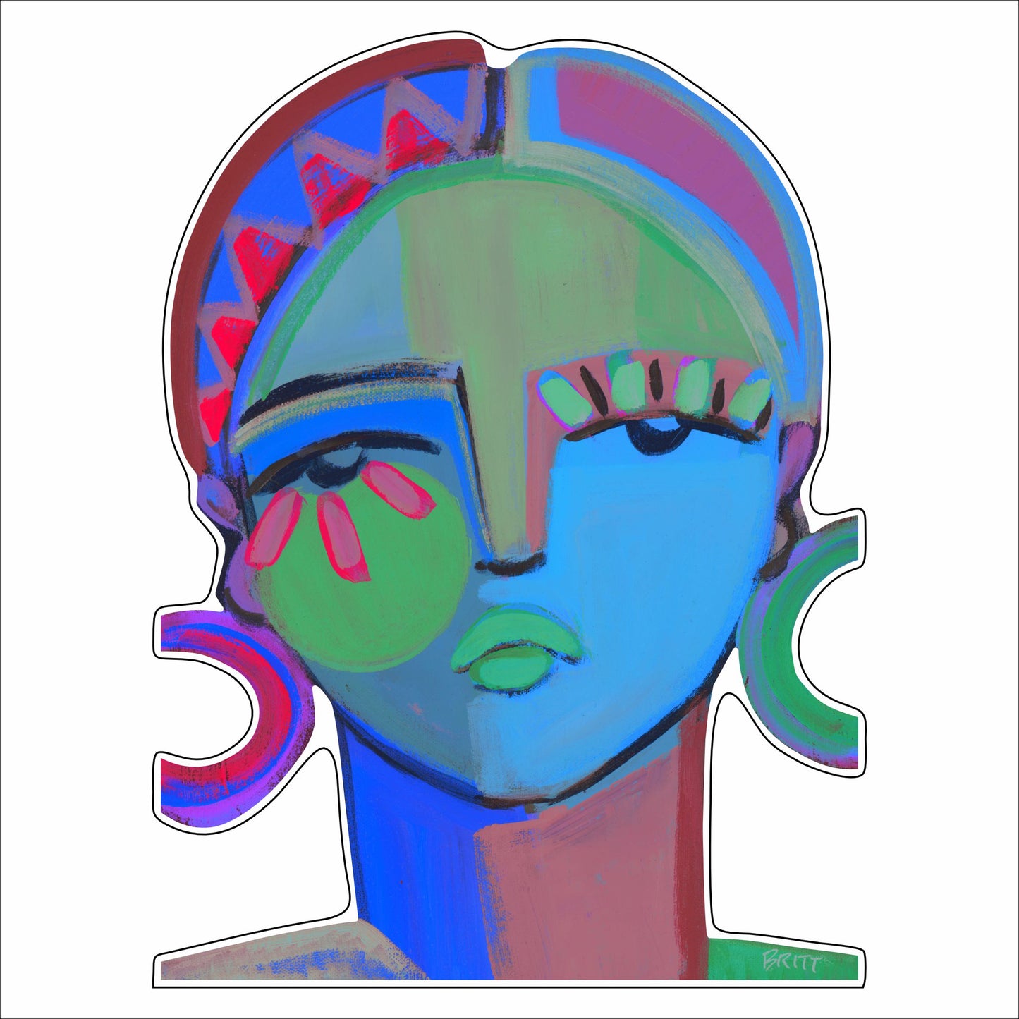 BAA-012 Shera Multi 3a | 0.75in. Acrylic Cutout | Case Bundle any 10+ (Pack of 1)