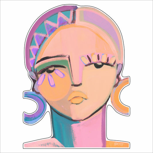 BAA-013 Shera Multi 1f | 0.75in. Acrylic Cutout | Case Bundle any 10+ (Pack of 1)