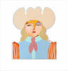 BAA-022 Tan Cowgirl | 0.75Acrylic Contour |