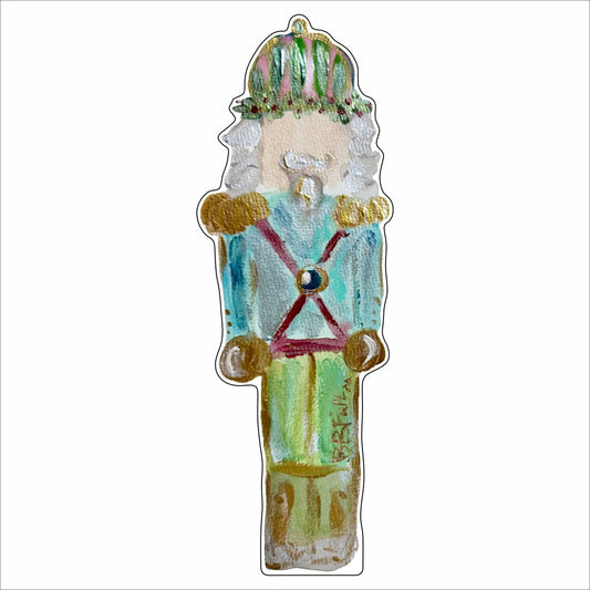 BFA-008 Blue Nutcracker | 0.75in. Acrylic Contour | Mix and  Match (any 10+)