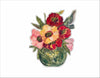 BFA-009 Warm color flower vase | 0.75Acrylic Contour |