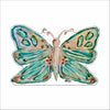 BFA-010 Teal Butterfly | 0.75Acrylic Contour |