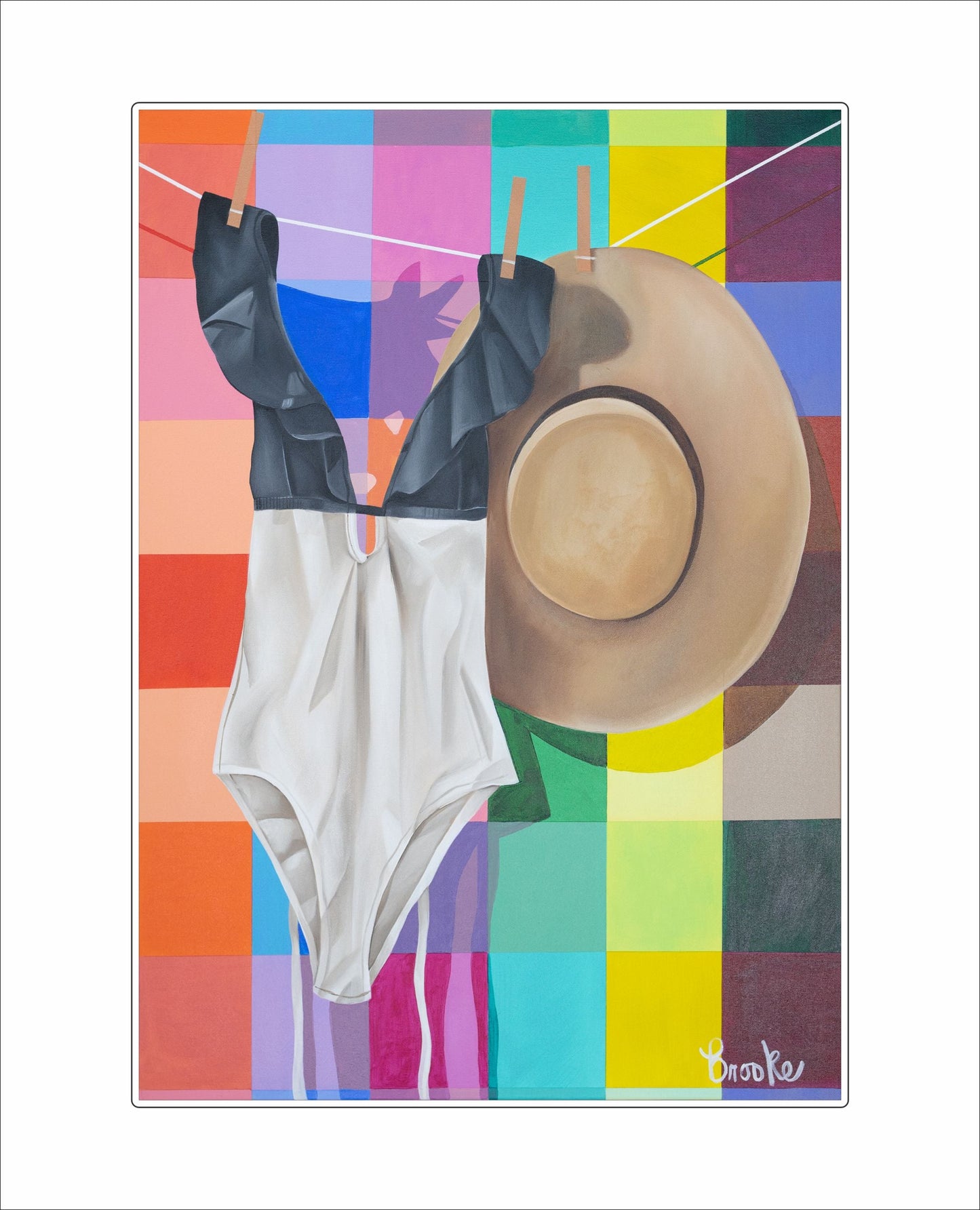 BLA-011 Dangerous On The Dancefloor Print | 0.75in. Acrylic Contour |