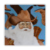 BLA-018 Cowboy Santa on Boots | 0.75Acrylic Contour |