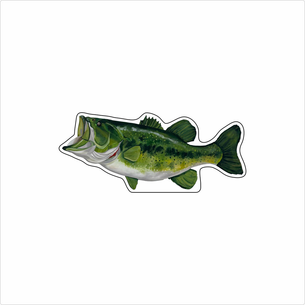 BLA-042 Large Mouth Bass | 0.75Acrylic Contour |