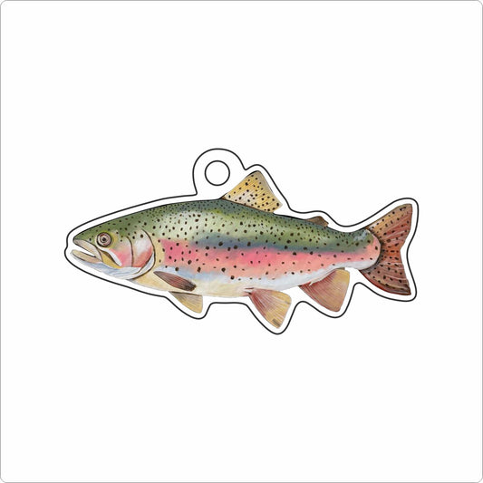 BLA-048 Rainbow Trout Ornament | 0.25Acrylic Ornament |