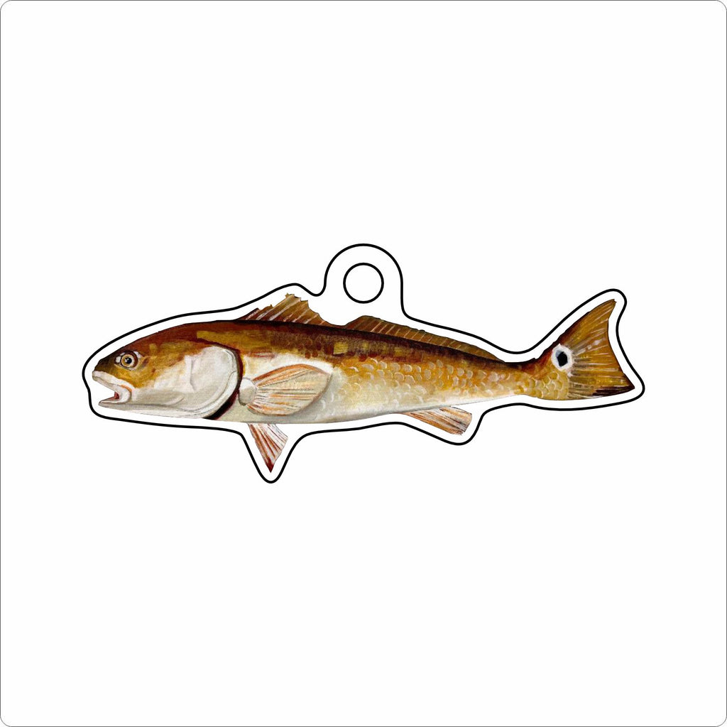 BLA-052 Redfish Ornament | 0.25Acrylic Ornament |