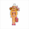 BLA-065 Blonde Nutcracker Ornament | 0.25Acrylic Ornament