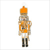 BPM-015 Orange & White Nutcracker | 0.25 Acrylic | Case Bundle of 25